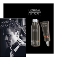 L' OREAL PROFESSIONNEL HOMME - FIBERBOOST og Soin FIBERFUEL - L OREAL